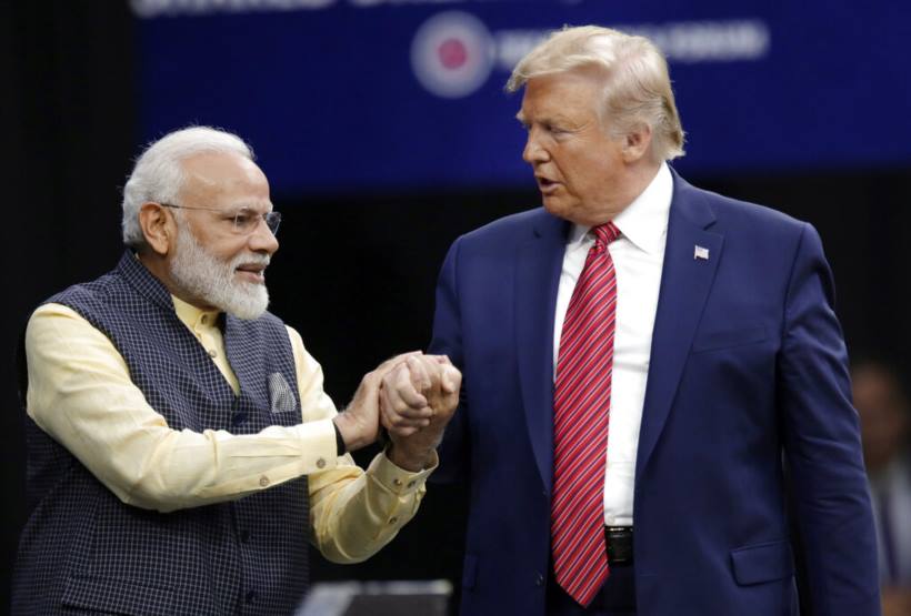Howdy Modi, Howdy modi event, Howdy modi houston, modi trump photos, Narendra modi in us, Modi trump, us india ties, 2020 us elections, Donald trump, us president, trump at howdy modi, Howdy modi photos