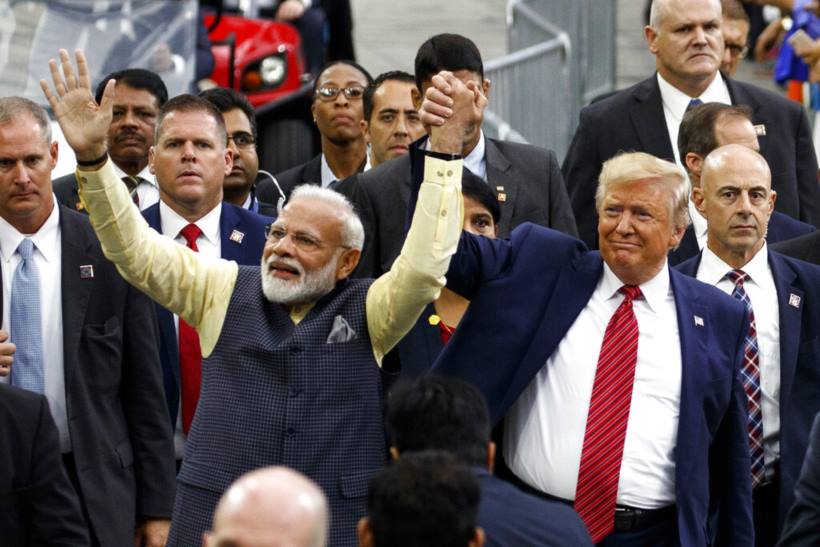 Howdy Modi, Howdy modi event, Howdy modi houston, modi trump photos, Narendra modi in us, Modi trump, us india ties, 2020 us elections, Donald trump, us president, trump at howdy modi, Howdy modi photos