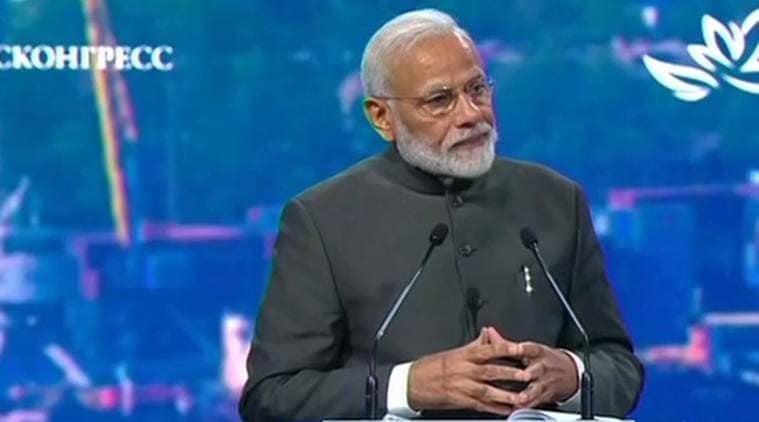 PM Modi in Russia, eastern economic forum, EEF Russia, india news, Indian Express