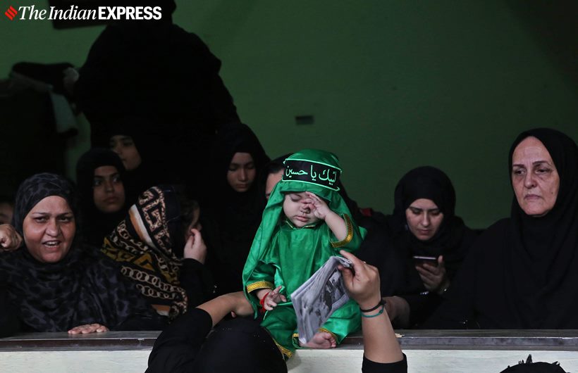 Muharram, Muharram celebration, Shia and sunni muharram celebration, moses muharram, imam hussain tragedy, battle of karbala, prophet muhammad muharram, indian express, indian express news