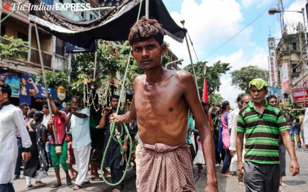 Muharram, Muharram celebration, Shia and sunni muharram celebration, moses muharram, imam hussain tragedy, battle of karbala, prophet muhammad muharram, indian express, indian express news