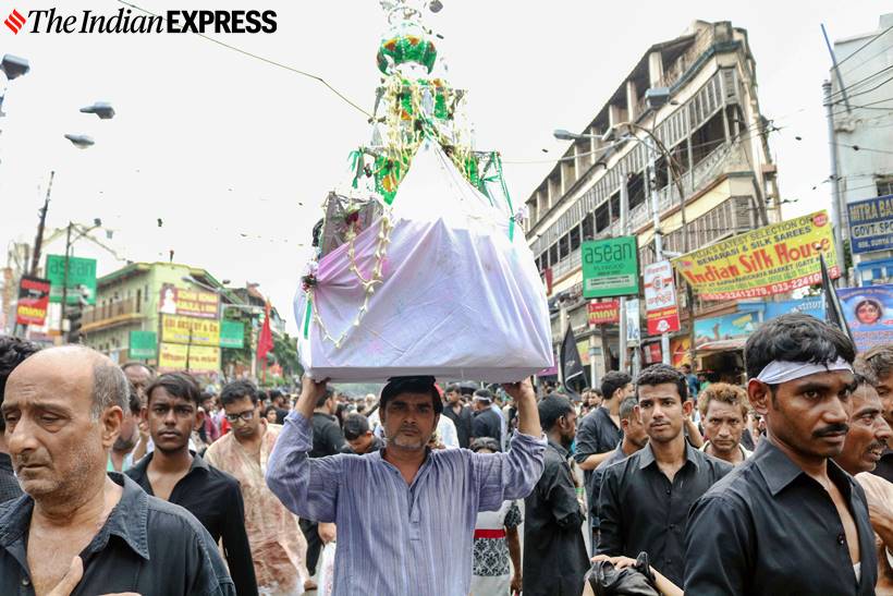 Muharram, Muharram celebration, Shia and sunni muharram celebration, moses muharram, imam hussain tragedy, battle of karbala, prophet muhammad muharram, indian express, indian express news