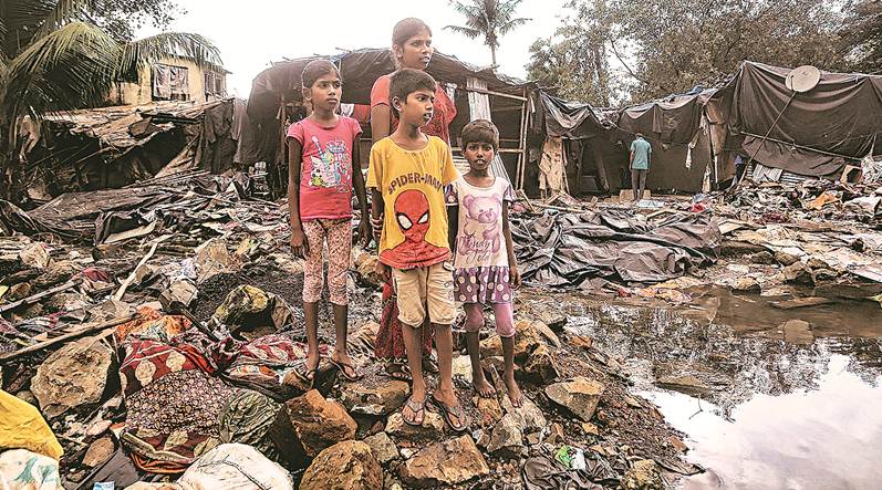 Mumbai, Mumbai news, Mahul, mahul resettlement, Mumbai colonies, Pollution, resettlement colony, Kurar, maharashtra industries. industrial pollution, Indian Express