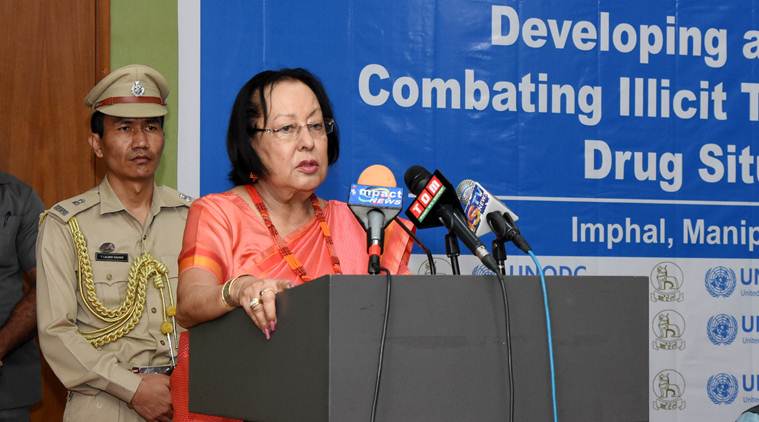 Manipur: Cooperation with neighbouring countries crucial in countering drug menace, says Governor Heptulla
