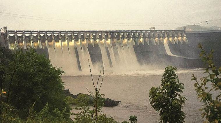 Riverbed Powerhouse, RBPH, Sardar Sarovar Narmada Dam, Gujarat rains, indian express latest news 