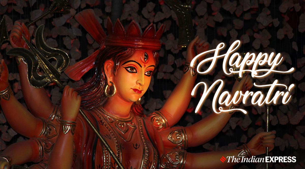 Happy Navratri 2019 Wishes Images Quotes Status Hd Wallpaper Download Messages Sms Photos Gif Pics Pictures And Greetings