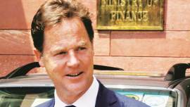 Nick Clegg guest at Express Adda today, who is nick clegg, Nick Clegg, Express Adda today, Express Adda guest, Express Adda guest nick clegg