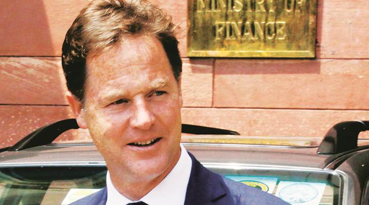 Nick Clegg guest at Express Adda today, who is nick clegg, Nick Clegg, Express Adda today, Express Adda guest, Express Adda guest nick clegg