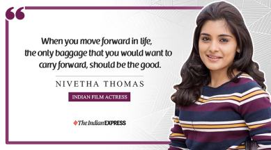 Niveda Thomas Sex Vdes - We are perfect the way we are, we just don't realise it: Nivetha Thomas |  Life-positive News, The Indian Express