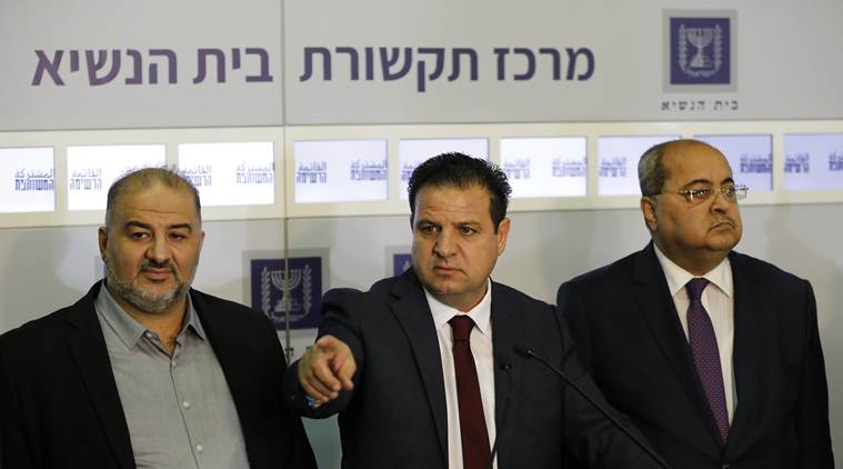israel arabs, israel elections, Ayman Odeh, Benny Gantz, israel politics 