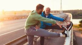 old age health, old age athletes, middle age athletes, can middle age people run