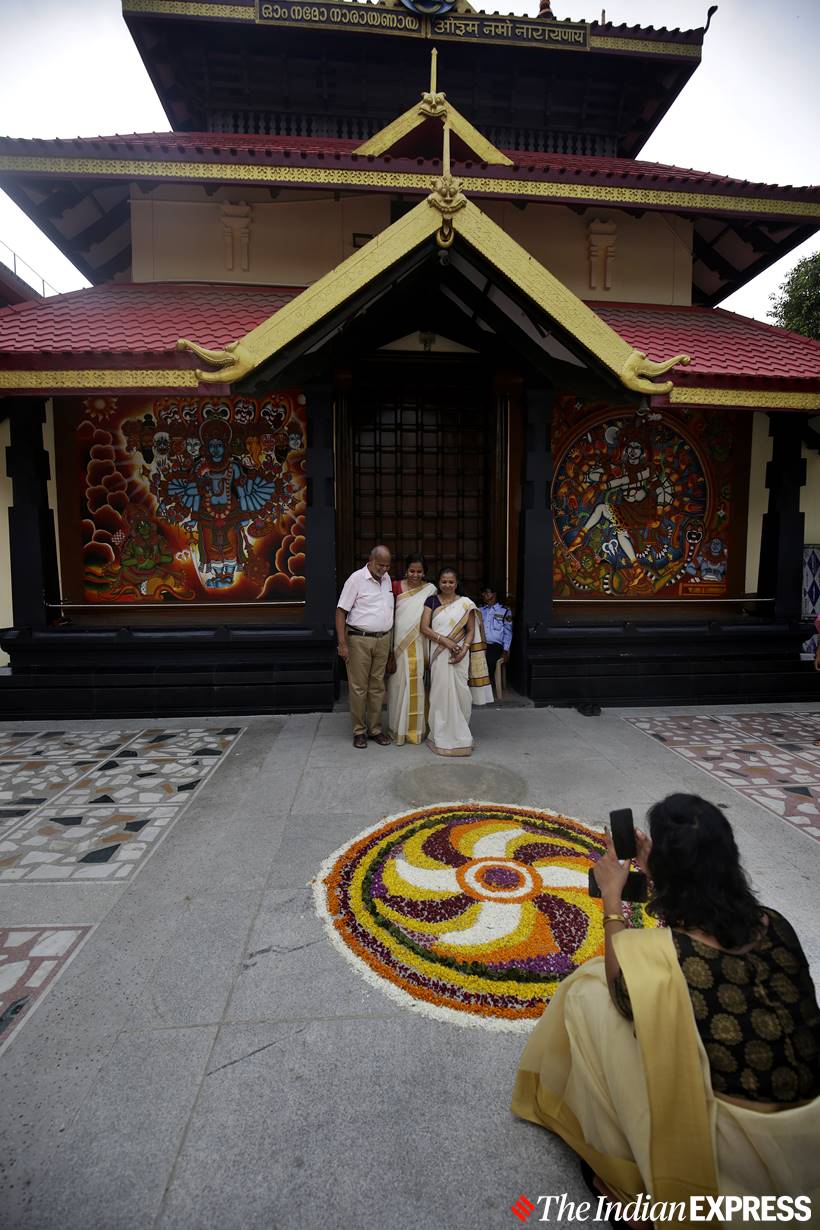 onam, onam festival, onam 2019, kerala, onam rituals, onam pookalam, onam plays, onam dance, onam games, Onakalikal, onam food, kerala festival, onam photos, onam celebration photos, onam images, indian express