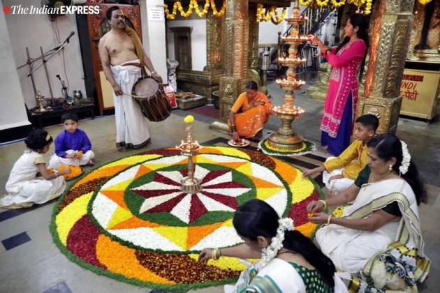 onam, onam festival, onam 2019, kerala, onam rituals, onam pookalam, onam plays, onam dance, onam games, Onakalikal, onam food, kerala festival, onam photos, onam celebration photos, onam images, indian express