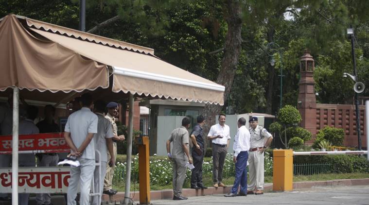 man held with knife outside parliament, parliament security, indian parliament, parliament news, india news, delhi police