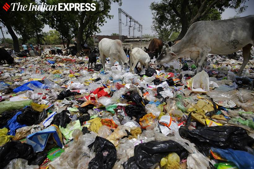 plastic ban, Gandhi Jayanti, single-use plastic usage, use of plastic, Indian express