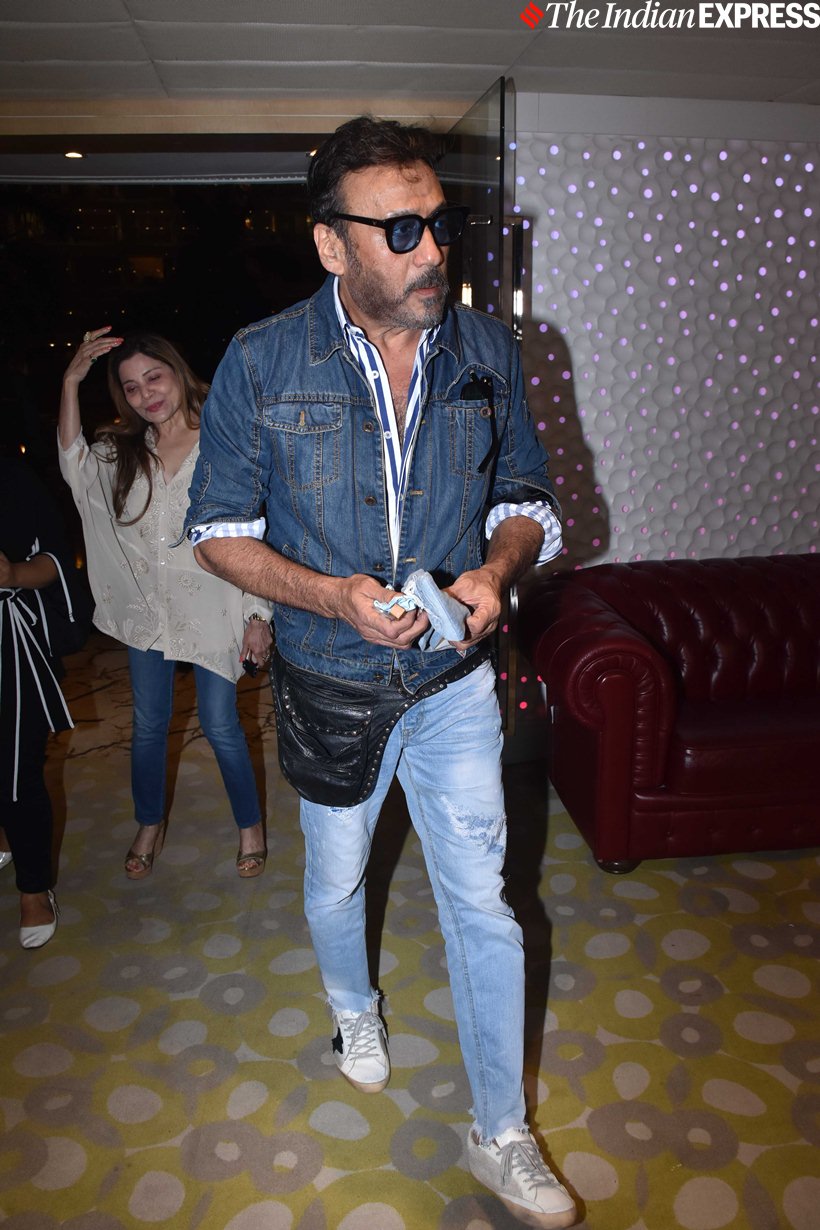 Jackie Shroff at Prassthanam screening