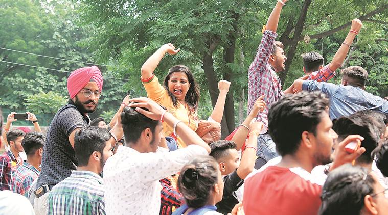 panjab university elections, panjab university polls, PU elections, PU polls, panjab university ABVP, panjab university NSUI, education news, Indian Express