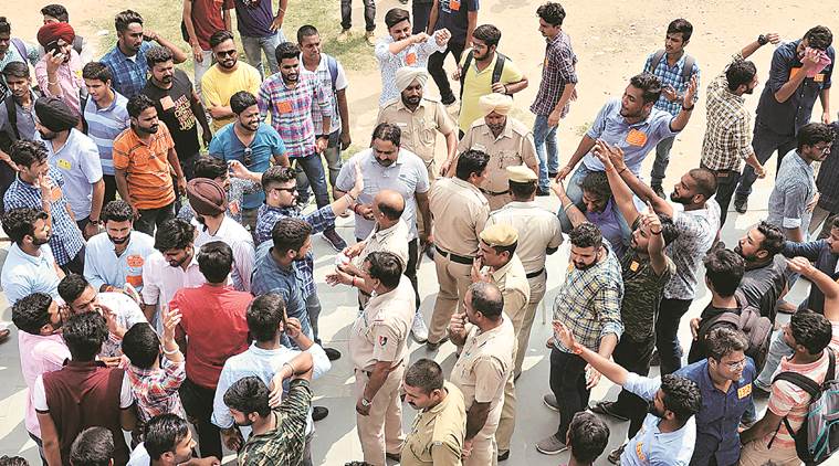 PU polls, pu candidates, pu poll parties, pu elections, UIET, UILS, pu student council elections, panjab university, indian express
