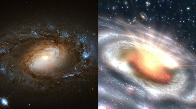quasar galaxies, low-ionization nuclear emission line region (LINER) galaxies, six LINER galaxies turn into quasars within months, University of Maryland Department of Astronomy, A New Class of Changing-look LINERs research paper