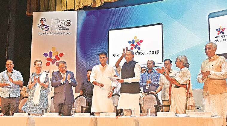 Rajasthan RTI, Rajasthan Jan Soochna portal, Jan Soochna portal, ashok gehlot, rajasthan govt information, rajasthan news, Indian express