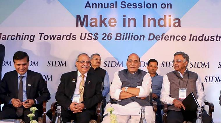 Rajnath Singh, Rajnath singh on defence, Make in India, Defence manufacturers, Society of Indian Defence Manufacturers