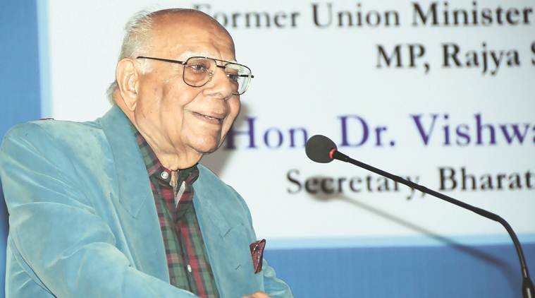 ram jethmalani, ram jethmalani dead, ram jethmalani death, ram jethmalani kashmir issue, kashmir lockdown, ram jethmalani death news