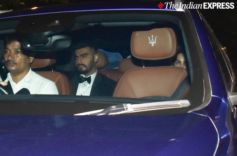 arjun kapoor at ranbir kapoor birthday party