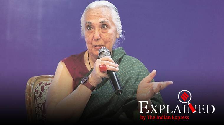 Romila Thapar, Romila Thapar JNU row, JNU Romila Thapar row, Romila Thapar CV row, Romila Thapar JNU, JNU Romila Thapar, Express Explained, India news, Indian Express