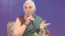 Romila Thapar, historian Romila thapar, romila thapar on babri masjid, justice madan lokur, civil rights activist Tarkunde, indian express