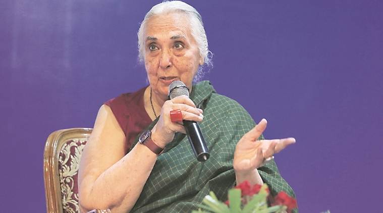 Romila Thapar, Romila Thapar cv, JNU Romla Thapar, jnu seeks Romila Thapar cv, jnu administration, historian romila thapar, indian express