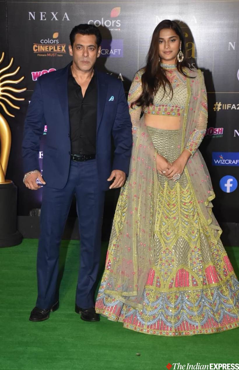 Saiee Manjrekar, salman