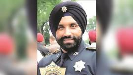 sandeep dhaliwal, sandeep dhaliwal dead, us police officer, us cop with turban, sikh sheriff's deputy, american sikh police, indian express