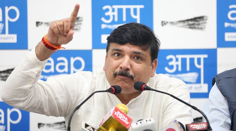 Sanjay Singh stopped from boarding IndiGo flight, IndiGo, Civil Avioation, AAm Aadmi Party, Indian Express