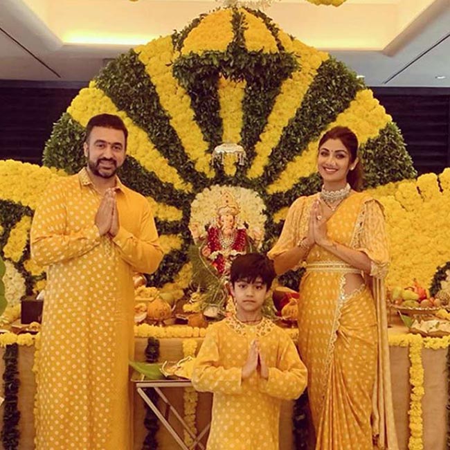 ganesh chaturthi, neena gupta, shilpa, shetty, sonali bendre ganesh chaturthi celebrations, indian express, indian express news