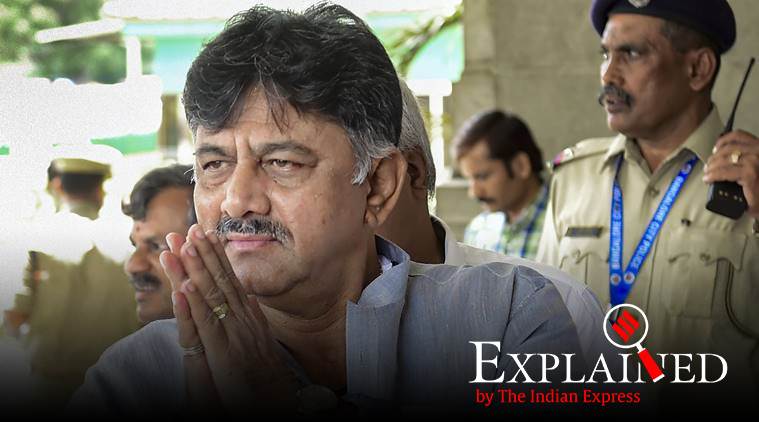 DK Shivakumar, DK Shivakumar arrest, DK Shivakumar arrested, Enforcement Directorate, ED arrests DK Shivakumar, DK Shivakumar Karnataka, India news, Express Explained, Indian Express