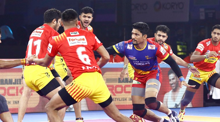 Pro Kabaddi: UP Yoddha records fourth win in a row