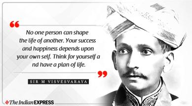 Sir M Visvesvaraya, Sir M Visvesvaraya birth anniversary, engineer's day India, engineer's day, who was Sir M Visvesvaraya, Sir MV, Visvesvaraya, civil engineering, civil engineer, lesser known facts about Sir M Visvesvaraya, Sir M Visvesvaraya quotes, inspiring life Sir M Visvesvaraya, indianexpress.com, indianexpress,