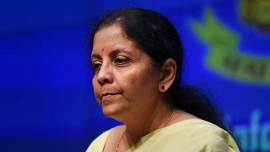 Finance Minister Nirmala Sitharaman is guest at Express Adda today