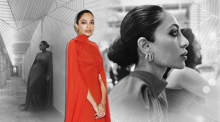 Sobhita Dhulipala, Sobhita Dhulipala tiff, Sobhita Dhulipala tiff, priyanka chopra, farhan akhtar, pecee, the sky is pink, tiff 2019, priyanka chopra Aishwarya rai Bachchan's Ralph & Russo dress from the 2015 Cannes Film Festival,indian express news