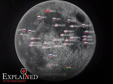 Explained: Why Chandrayaan-2 will land near the south pole of the Moon