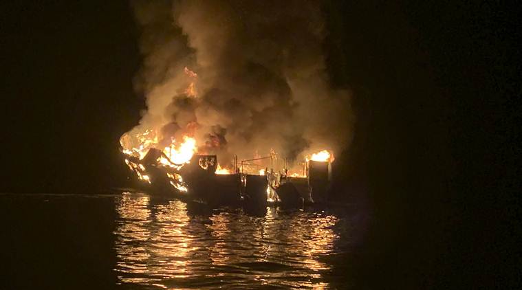 Southern California dive boat disaster, Smoke kills 34 people in Southern California dive boat disaster, dive boat disaster in Southern California, us Southern California dive boat killed, world news