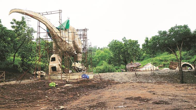 Dinosaur Trail  Statue Of Unity