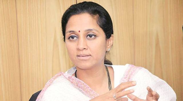 Senior NCP leader Supriya Sule. (Express photo)