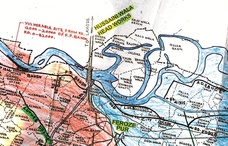 Sutlej river, Pakistan, Ferozepur, Pakistan Sutlej, Tendiwala, India Pakistan border, punjab news, Indian Express