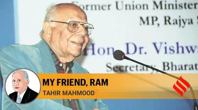 Ram Jethmalani, Ram Jethmalani death, Ram Jethmalani lawyer, Ram Jethmalani supreme court, indian express 