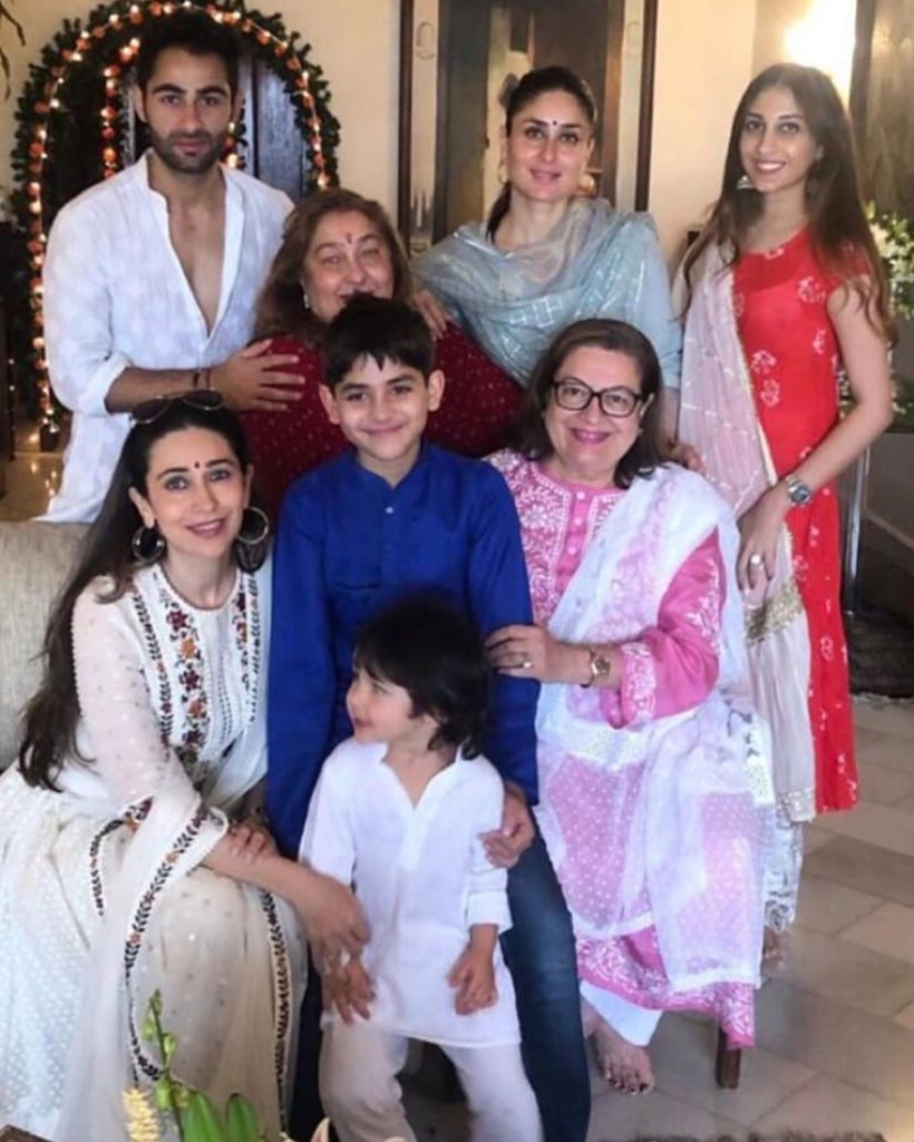 Taimur, Taimur Ali Khan, Taimur ganpati celebrations, yash johar, roohi johar, kareena kapoor, karisma kapoor, Taimur Ali Khan video, Taimur Ali Khan photo