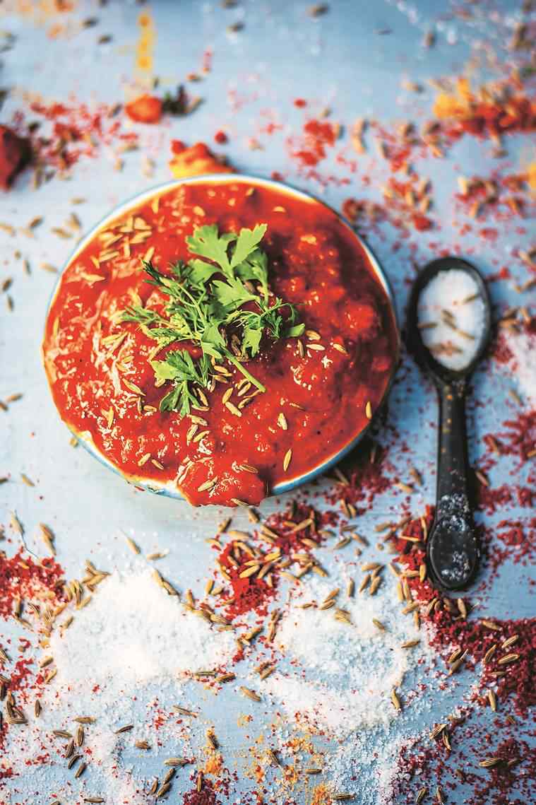 tomato chutney, tomato chutney recipe, delicious tomato chutney recipe, indian express