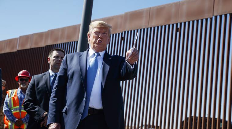 Donald Trump calls new border wall a 'world-class security system'