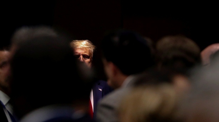 Donald Trump, Donald Trump UN Climate Summit, Climate Summit UN Modi, Indian Express news