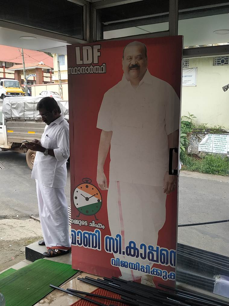 Kerala elections, Kerala bypolls, KM Mani, Kerala Congress, UDF, United Democratic Front, UDF Kerala, Pala constituency, Kerala Pala, Pala district Kerala, India news, Indian Express